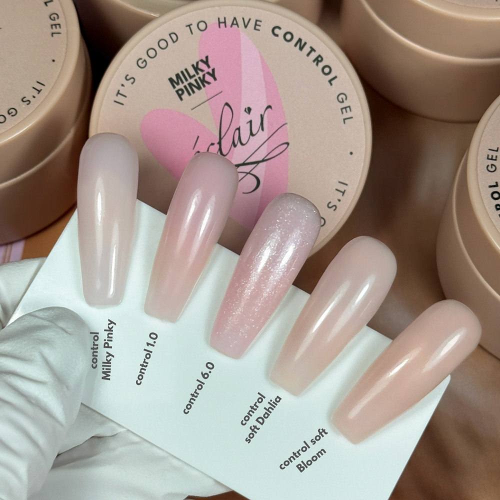 proownanie wybranych zeli Control Gel Eclair Nail